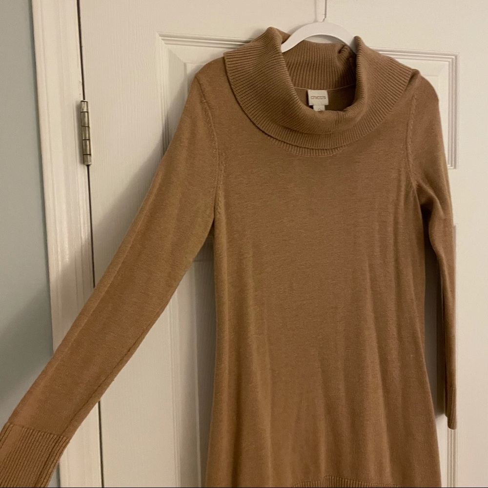Chico's Turtleneck Sweater Dress - Picture 2 of 6